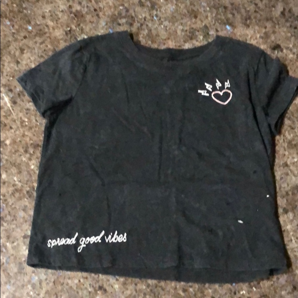 Hollister crop tee